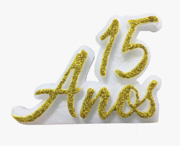 Vela 15 Anos Ouro