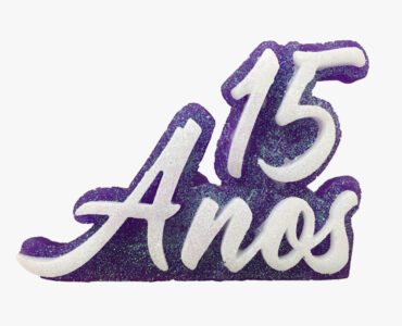 Vela 15 Anos Roxo